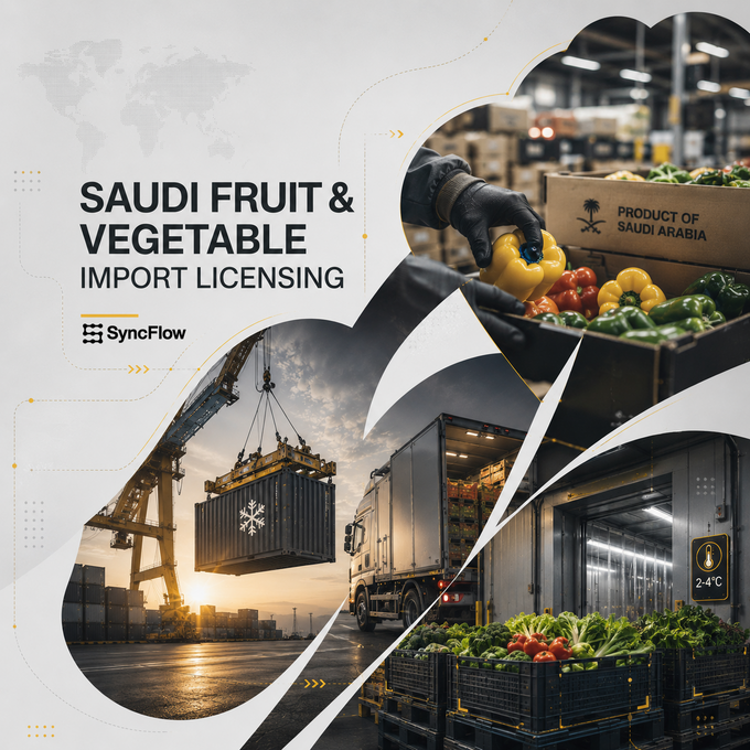 Saudi Fruit & Vegetable Import Licensing