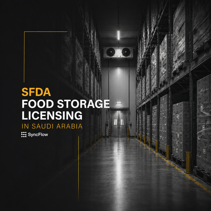 SFDA Food Storage Licensing in Saudi