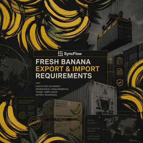 Fresh Banana Import Requirements for Saudi