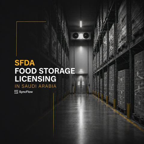 SFDA Food Storage Licensing in Saudi